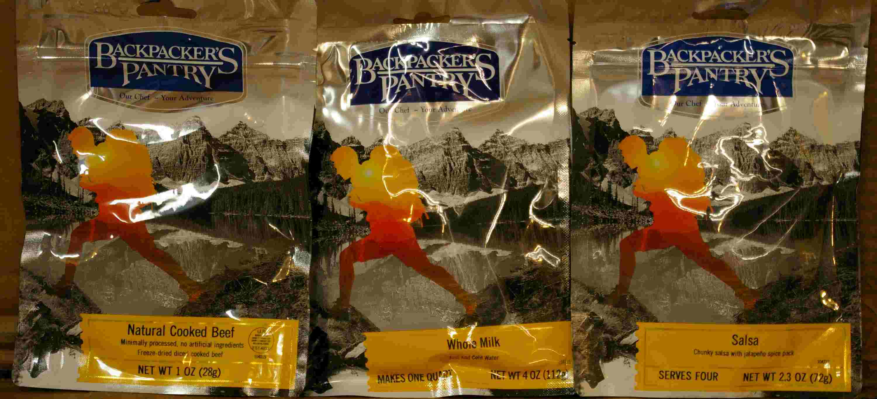 Backpacker S Pantry Freeze Dried Food Pouches Ldp Camping Foods